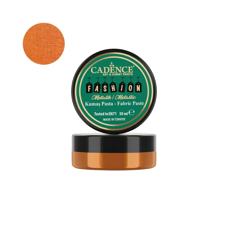 Cadence Fashion Metallic Fabric Relief Paste 50 ML