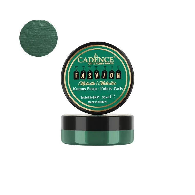 Cadence Fashion Metallic Fabric Relief Paste 50 ML