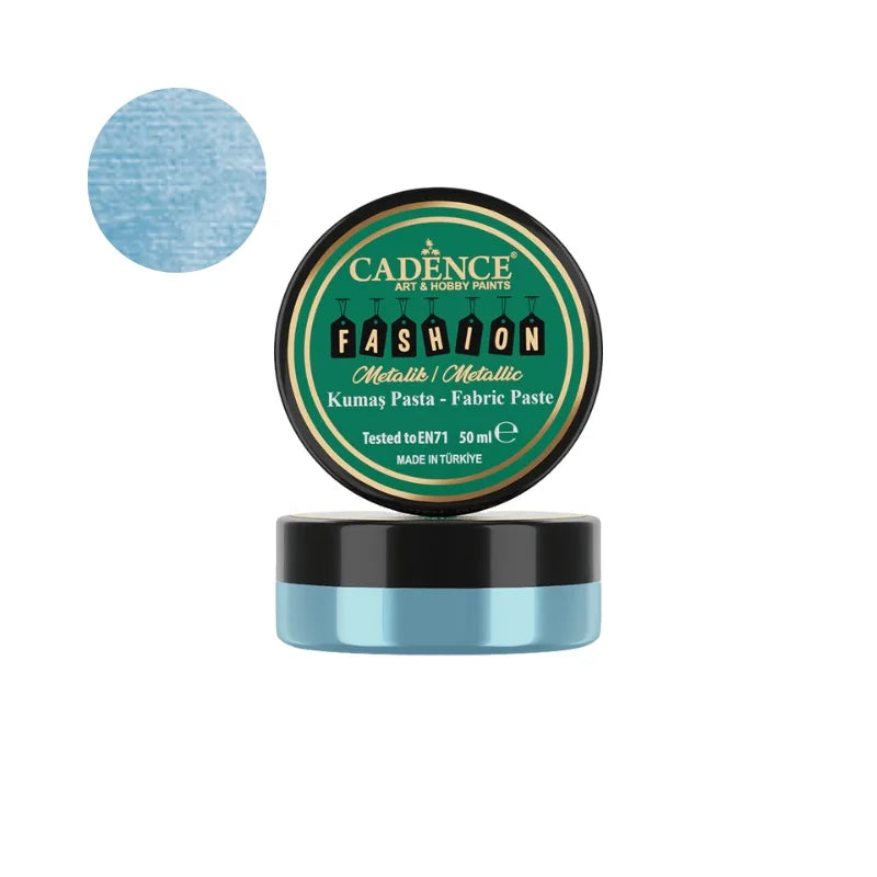 Cadence Fashion Metallic Fabric Relief Paste 50 ML
