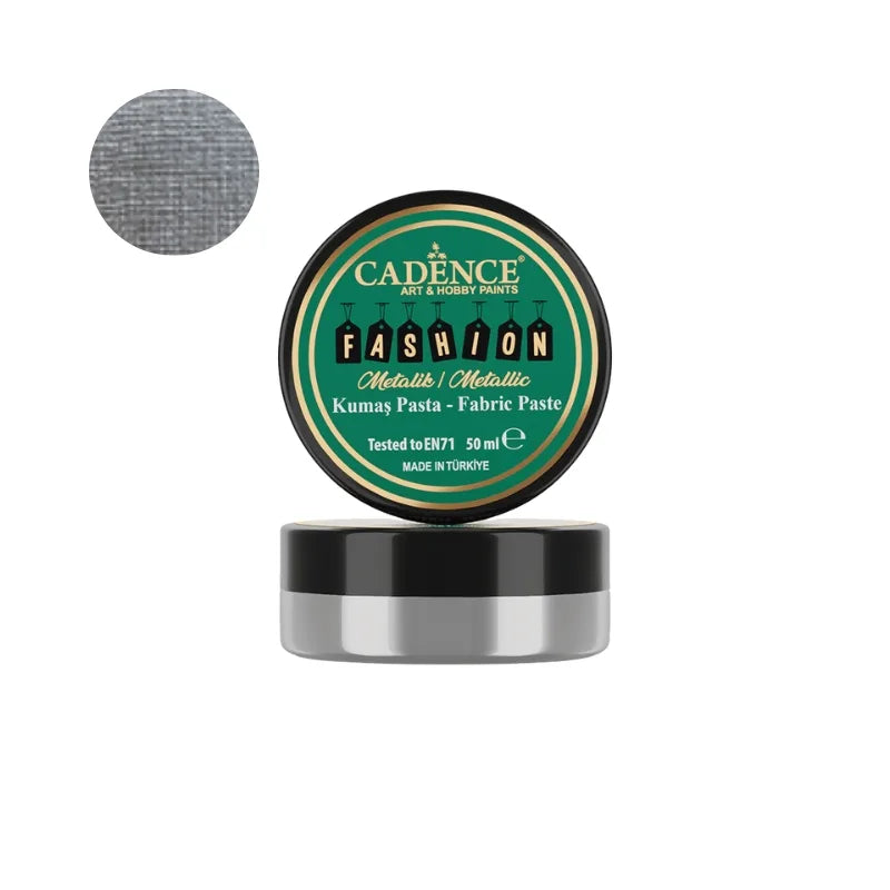 Cadence Fashion Metallic Fabric Relief Paste 50 ML