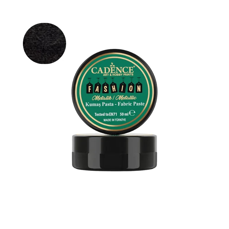 Cadence Fashion Metallic Fabric Relief Paste 50 ML