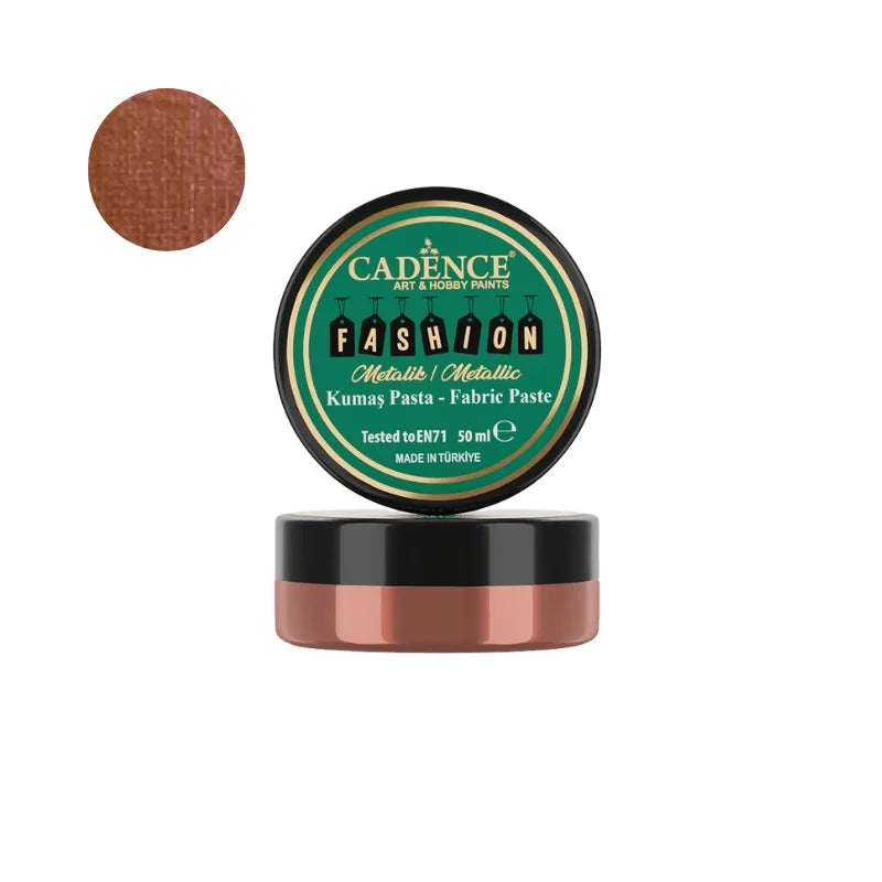 Cadence Fashion Metallic Fabric Relief Paste 50 ML