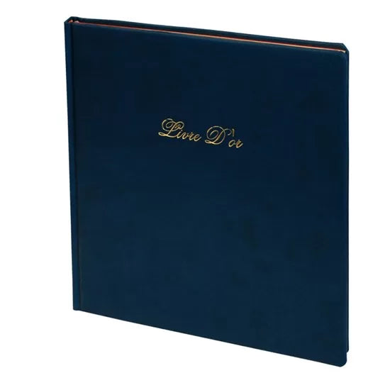 Gold Book PU Cover- Gilded- 29x29cm-100sh