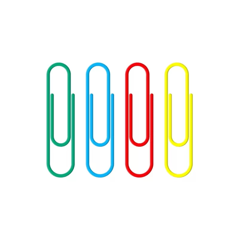 Paper Clips Colored