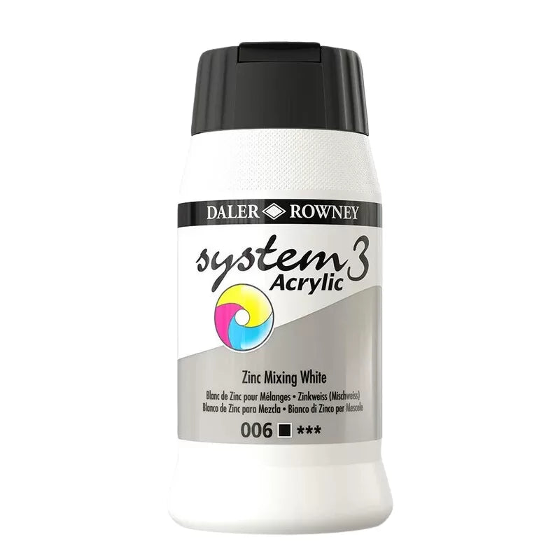 Daler Rowney System 3 Acrylic 500ML