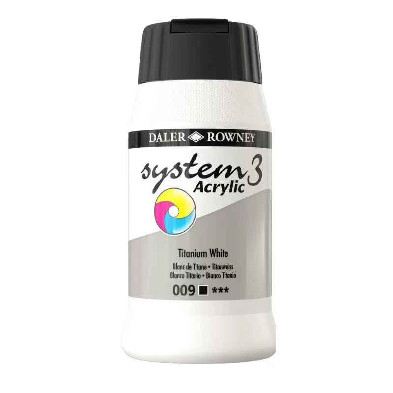 Daler Rowney System 3 Acrylic 500ML