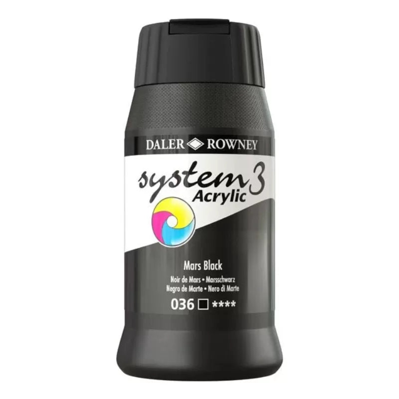 Daler Rowney System 3 Acrylic 500ML