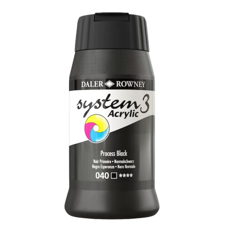 Daler Rowney System 3 Acrylic 500ML