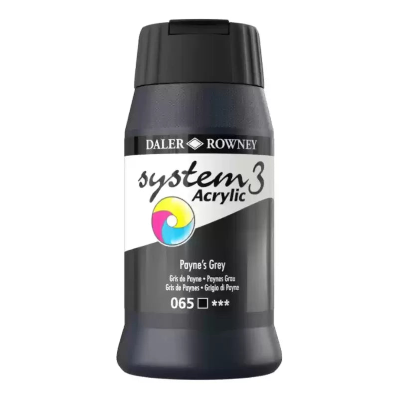 Daler Rowney System 3 Acrylic 500ML