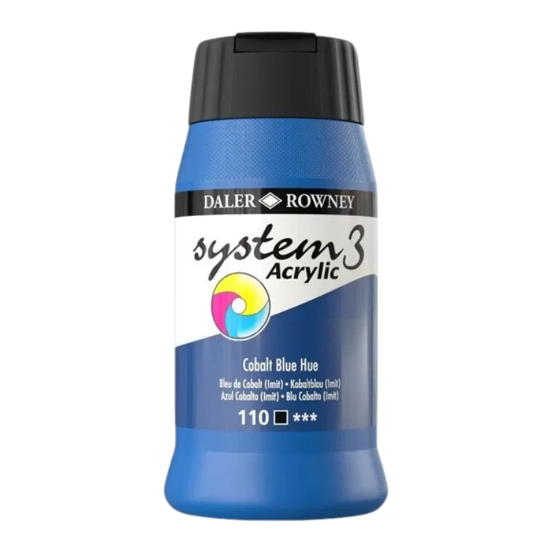 Daler Rowney System 3 Acrylic 500ML