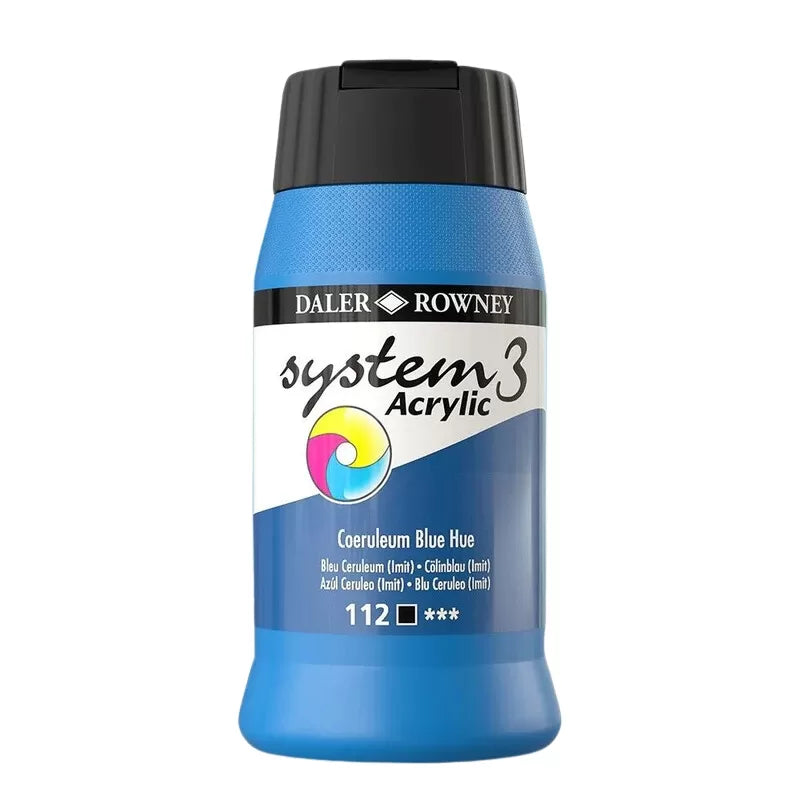 Daler Rowney System 3 Acrylic 500ML