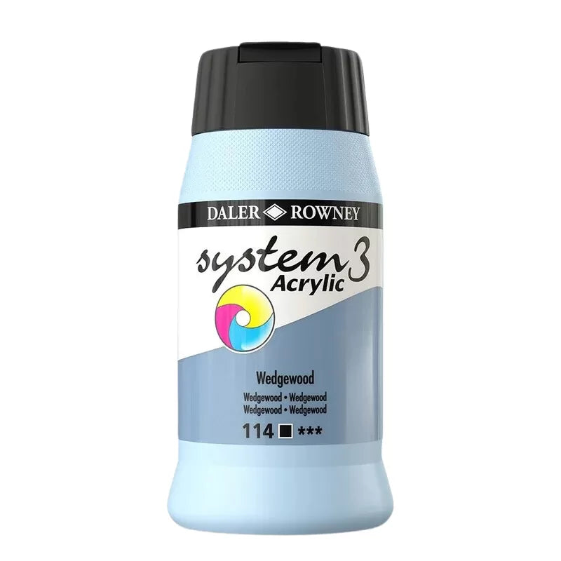 Daler Rowney System 3 Acrylic 500ML