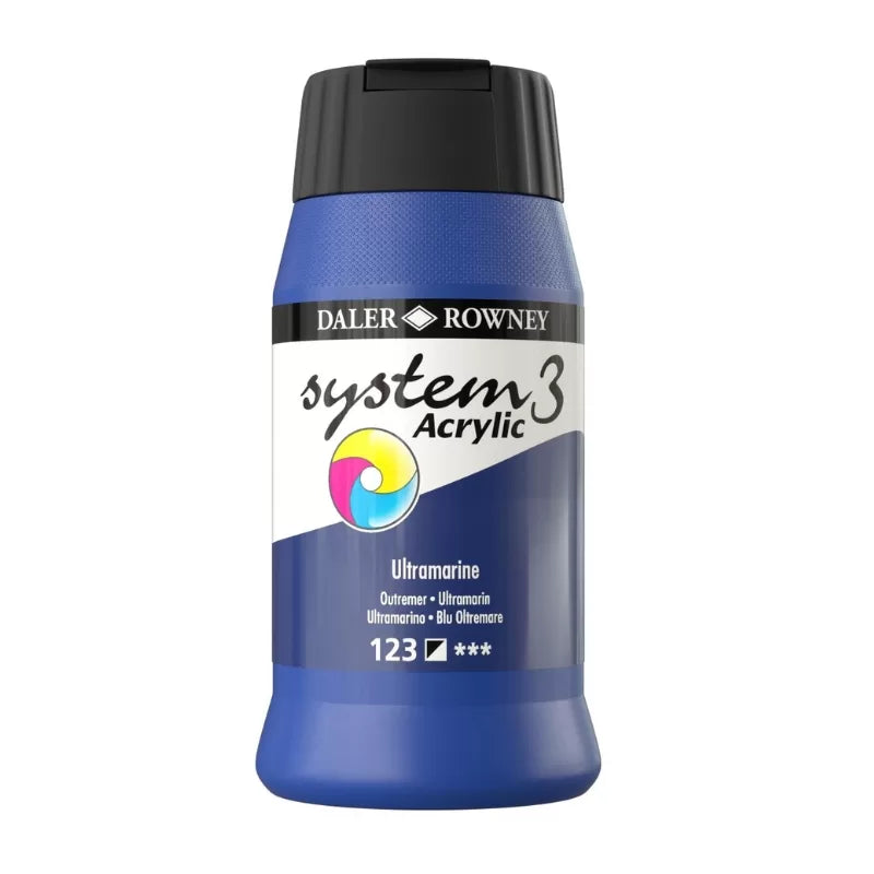 Daler Rowney System 3 Acrylic 500ML