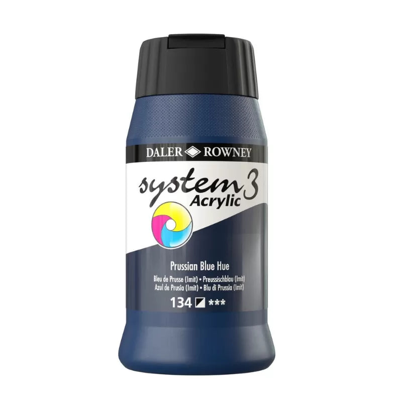 Daler Rowney System 3 Acrylic 500ML