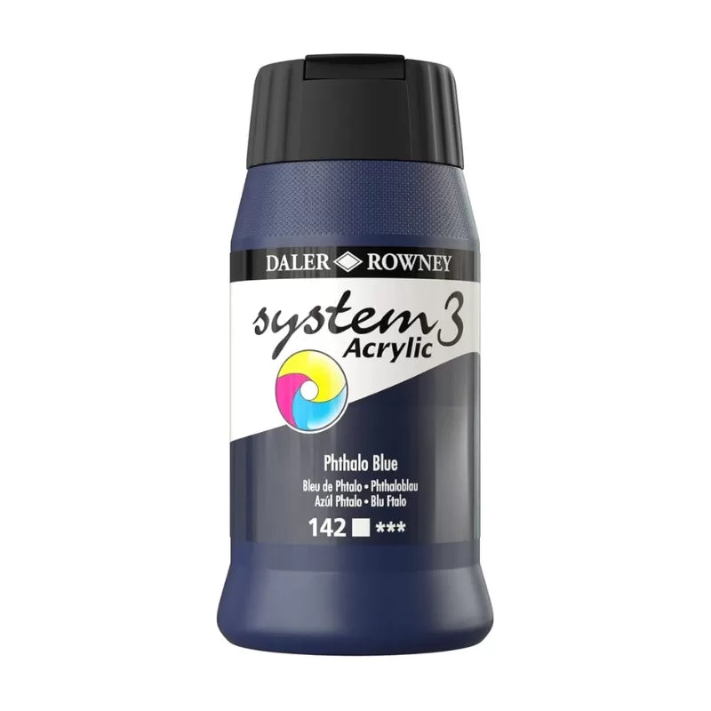 Daler Rowney System 3 Acrylic 500ML