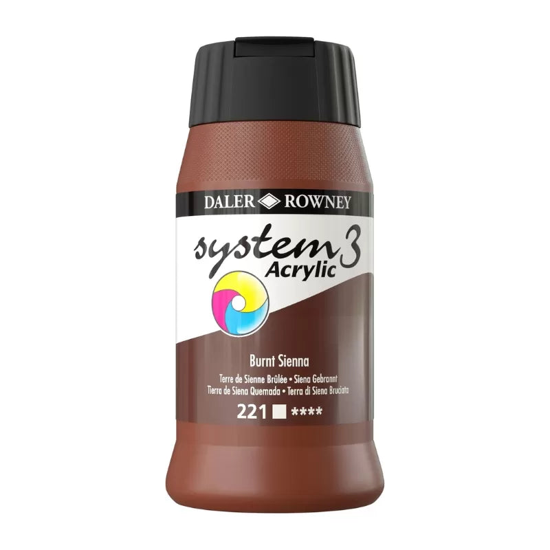 Daler Rowney System 3 Acrylic 500ML