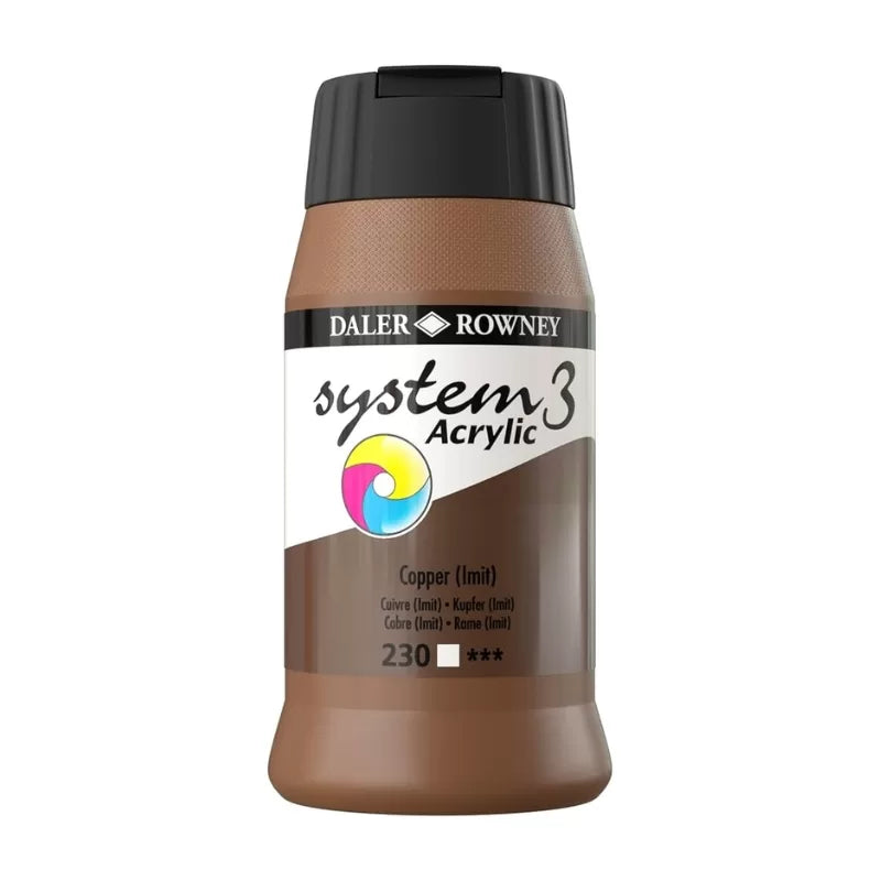 Daler Rowney System 3 Acrylic 500ML