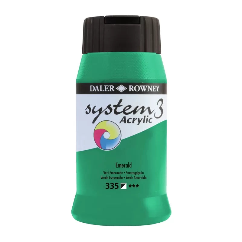 Daler Rowney System 3 Acrylic 500ML