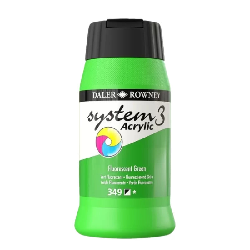 Daler Rowney System 3 Acrylic 500ML