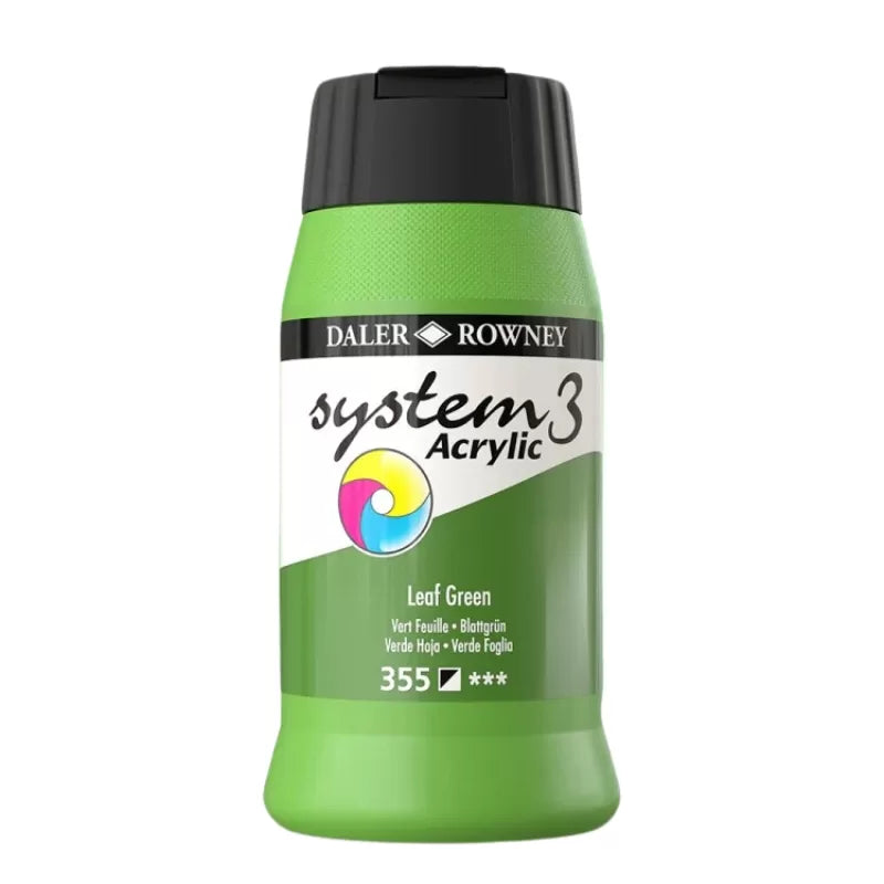 Daler Rowney System 3 Acrylic 500ML