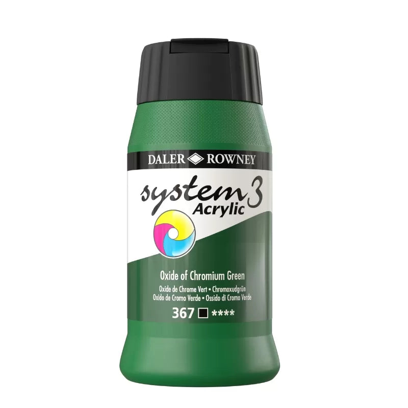 Daler Rowney System 3 Acrylic 500ML