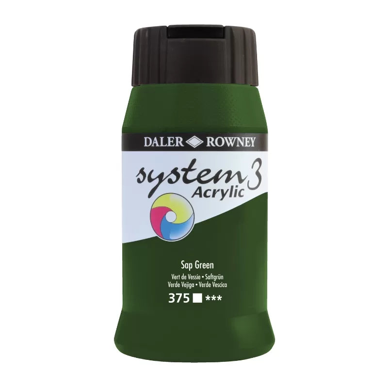 Daler Rowney System 3 Acrylic 500ML