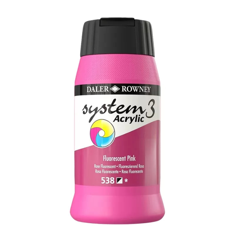 Daler Rowney System 3 Acrylic 500ML