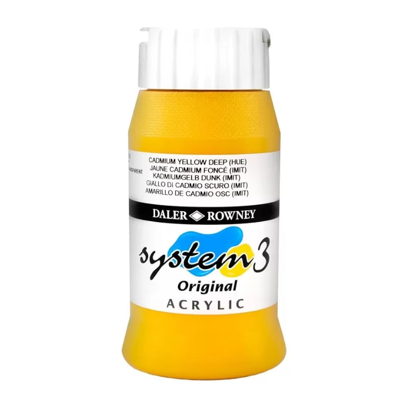 Daler Rowney System 3 Acrylic 500ML