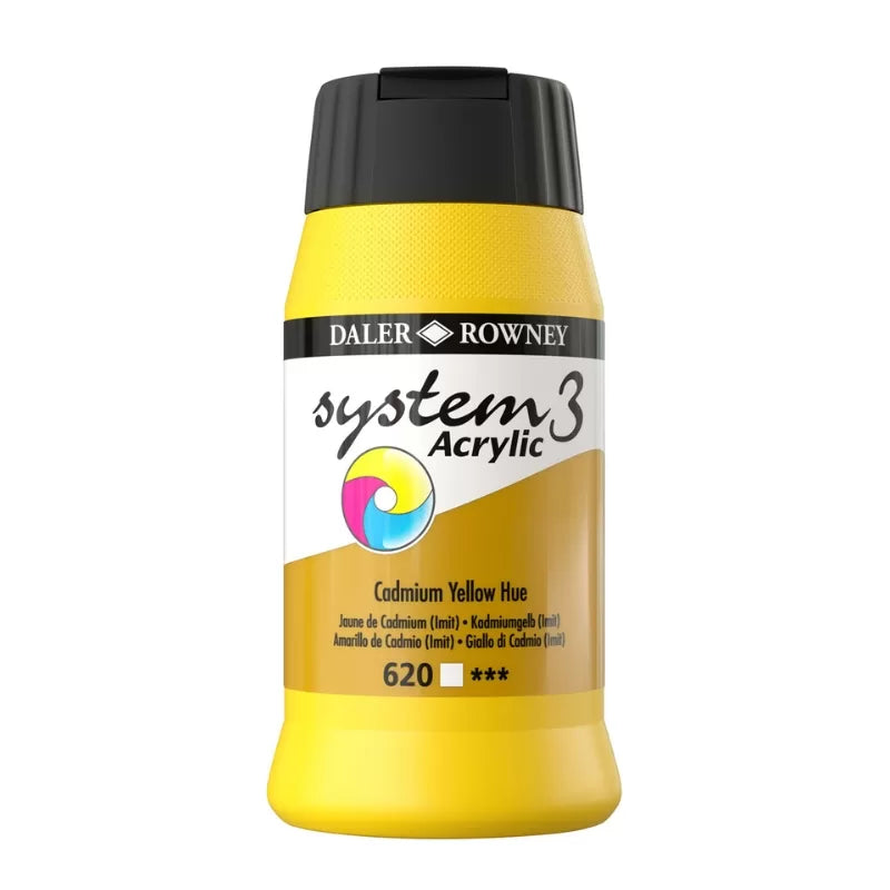 Daler Rowney System 3 Acrylic 500ML