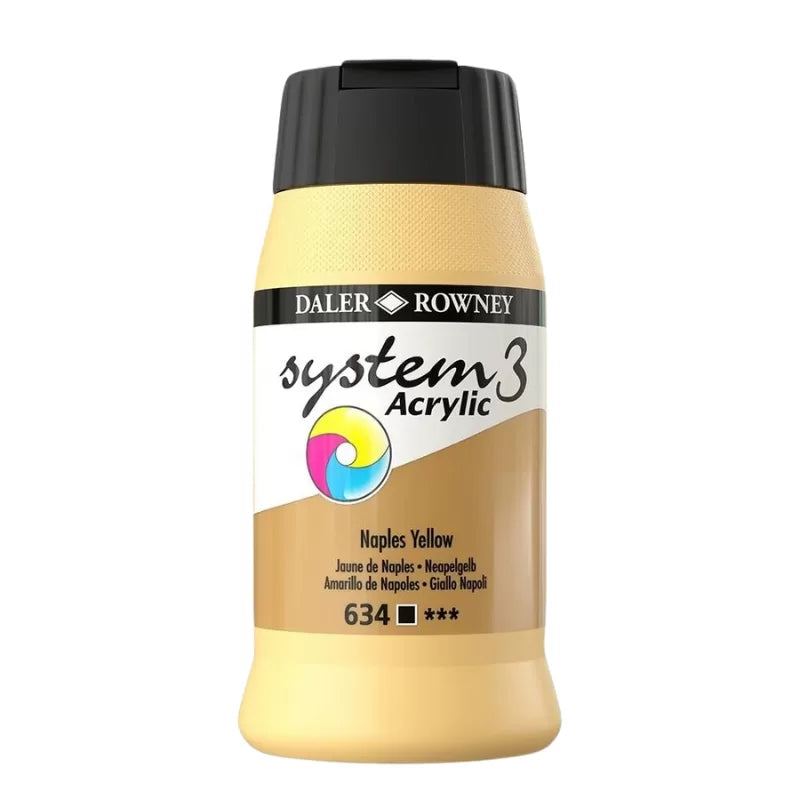 Daler Rowney System 3 Acrylic 500ML
