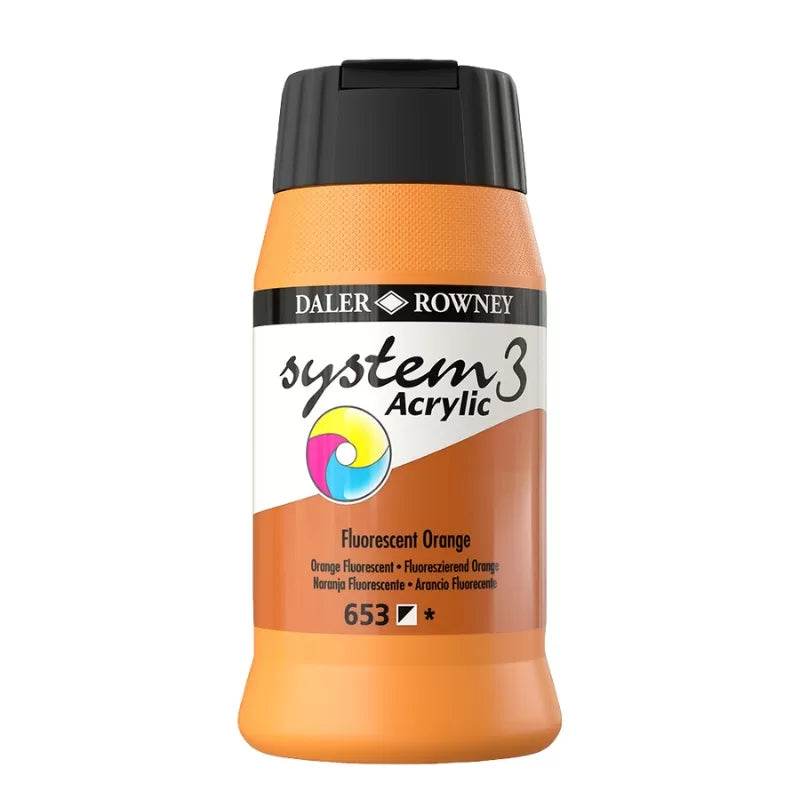 Daler Rowney System 3 Acrylic 500ML