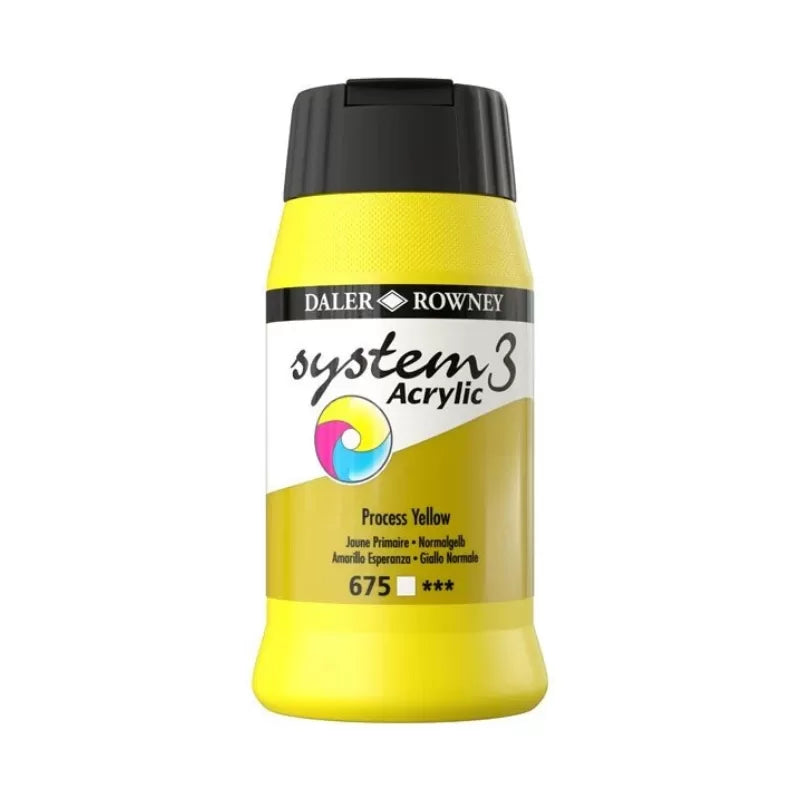 Daler Rowney System 3 Acrylic 500ML