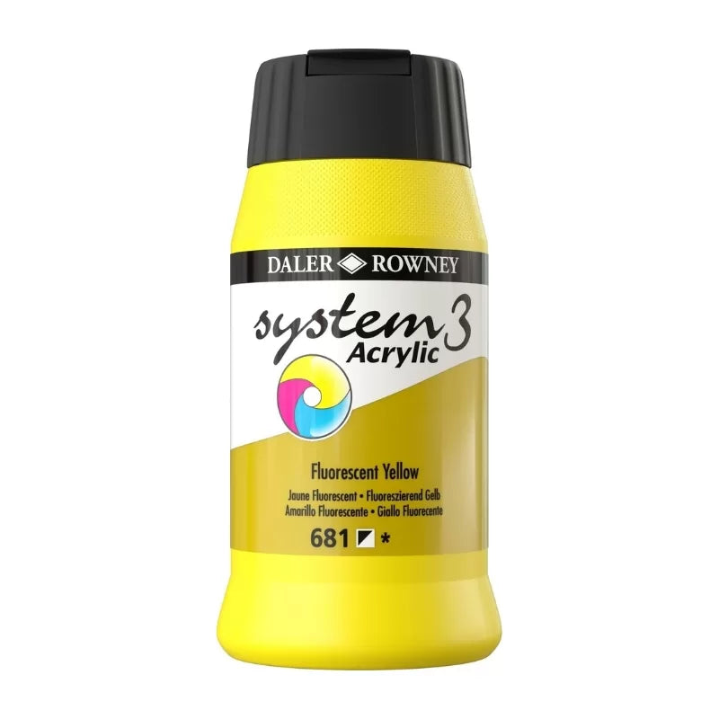 Daler Rowney System 3 Acrylic 500ML