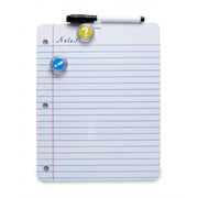 Magnetic White Board 21*28cm With 2 Magnets And Marker