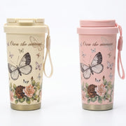 Coffee Cup Butterfly Stainless Steel 304 520ml