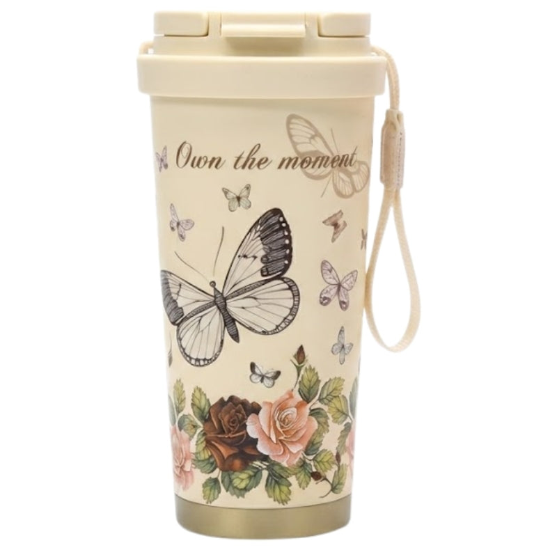 Coffee Cup Butterfly Stainless Steel 304 520ml
