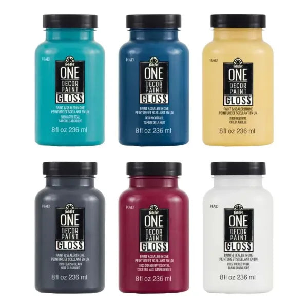 FolkArt One Décor Paint Gloss 8oz