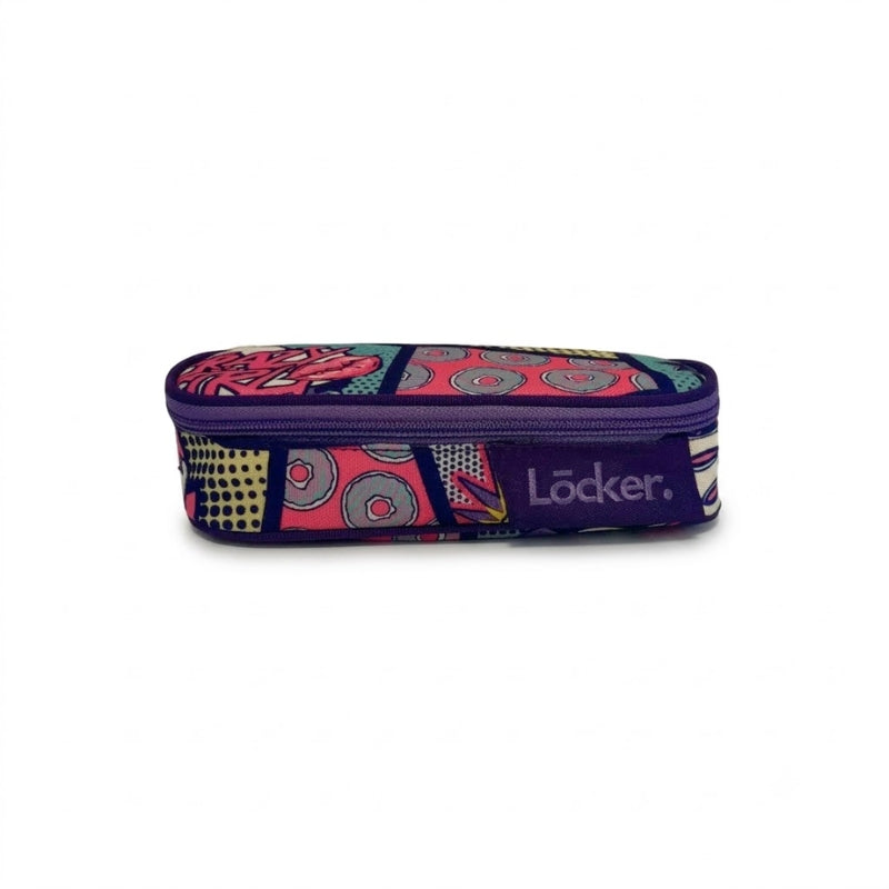 Locker School Kids Pencil Case Crazy Girl
