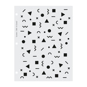 Isomars A4 Art Stencils - 7005