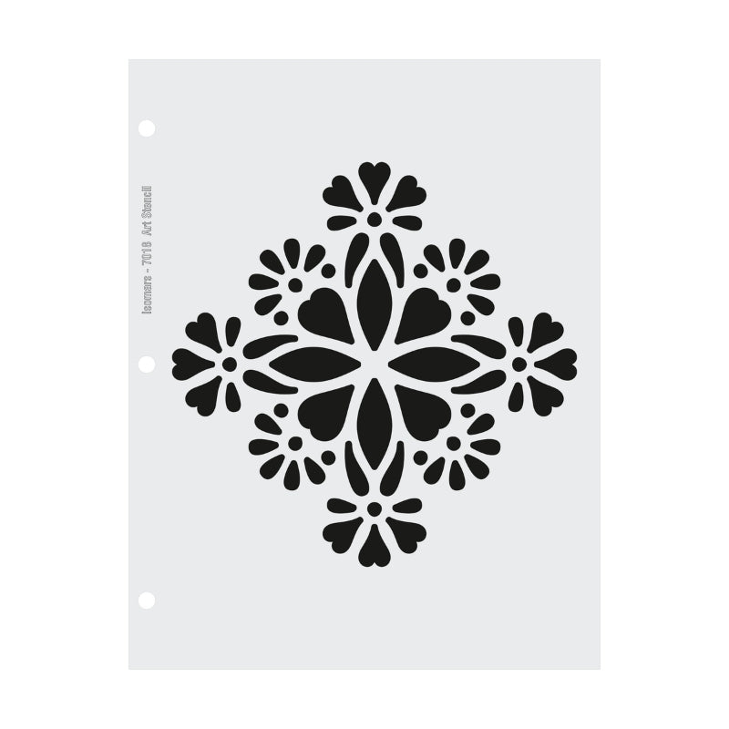 Isomars A4 Art Stencils - 7018