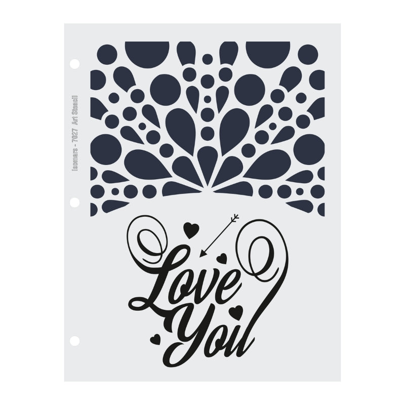 Isomars A4 Art Stencils -7027