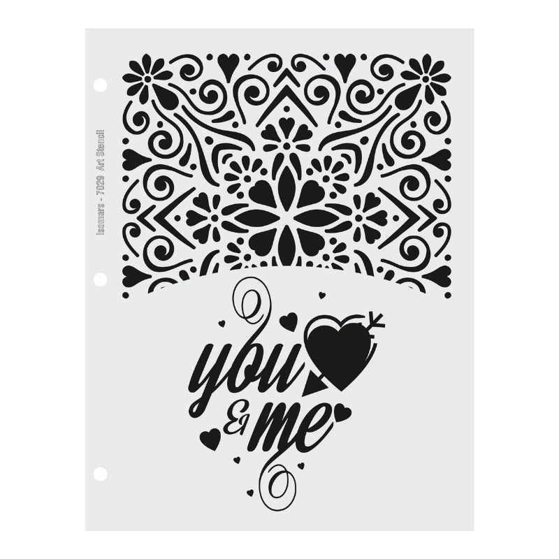Isomars A4 Art Stencils -7029