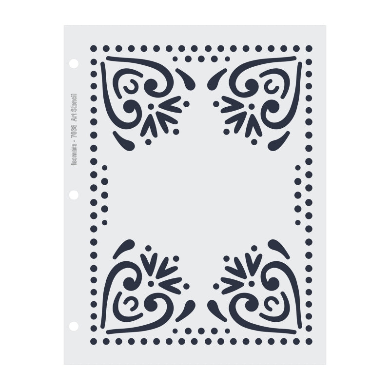 Isomars A4 Art Stencils - 7038