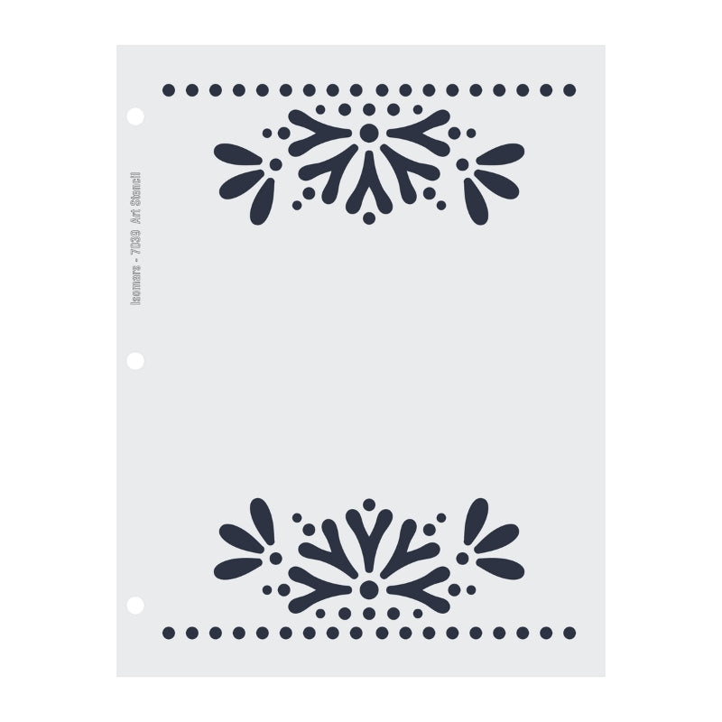 Isomars A4 Art Stencils - 7039