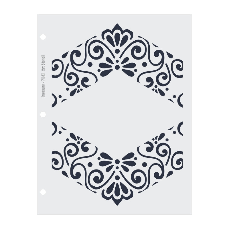 Isomars A4 Art Stencils - 7040