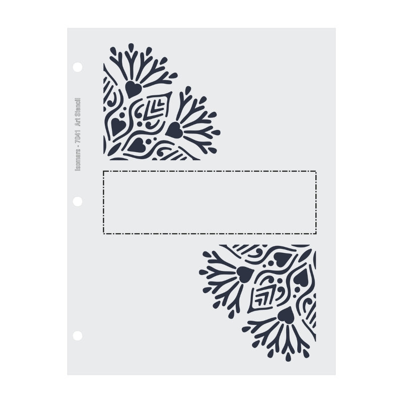Isomars A4 Art Stencils -7041