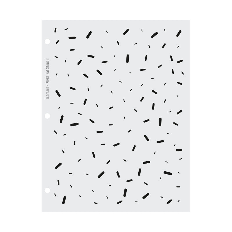 Isomars A4 Art Stencils - 7043