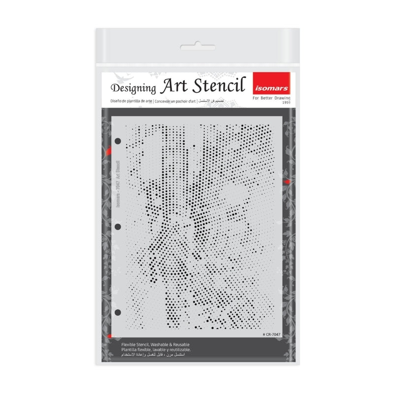 Isomars A4 Art Stencils - 7047