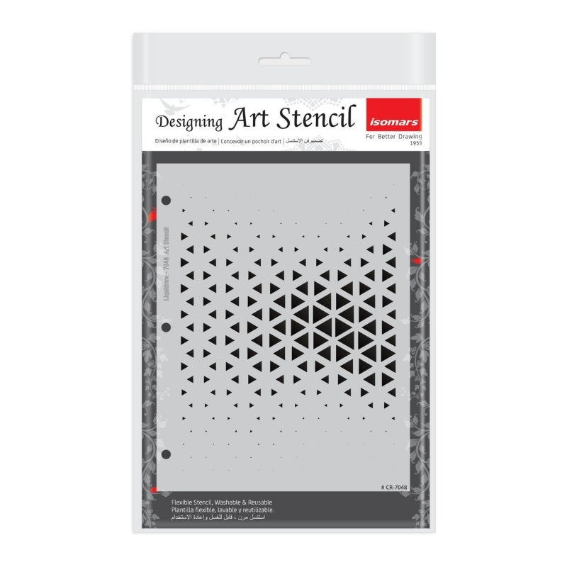 Isomars A4 Art Stencils - 7048