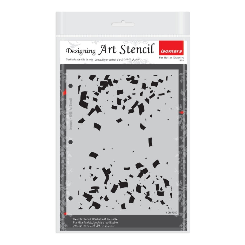 Isomars A4 Art Stencils - 7050